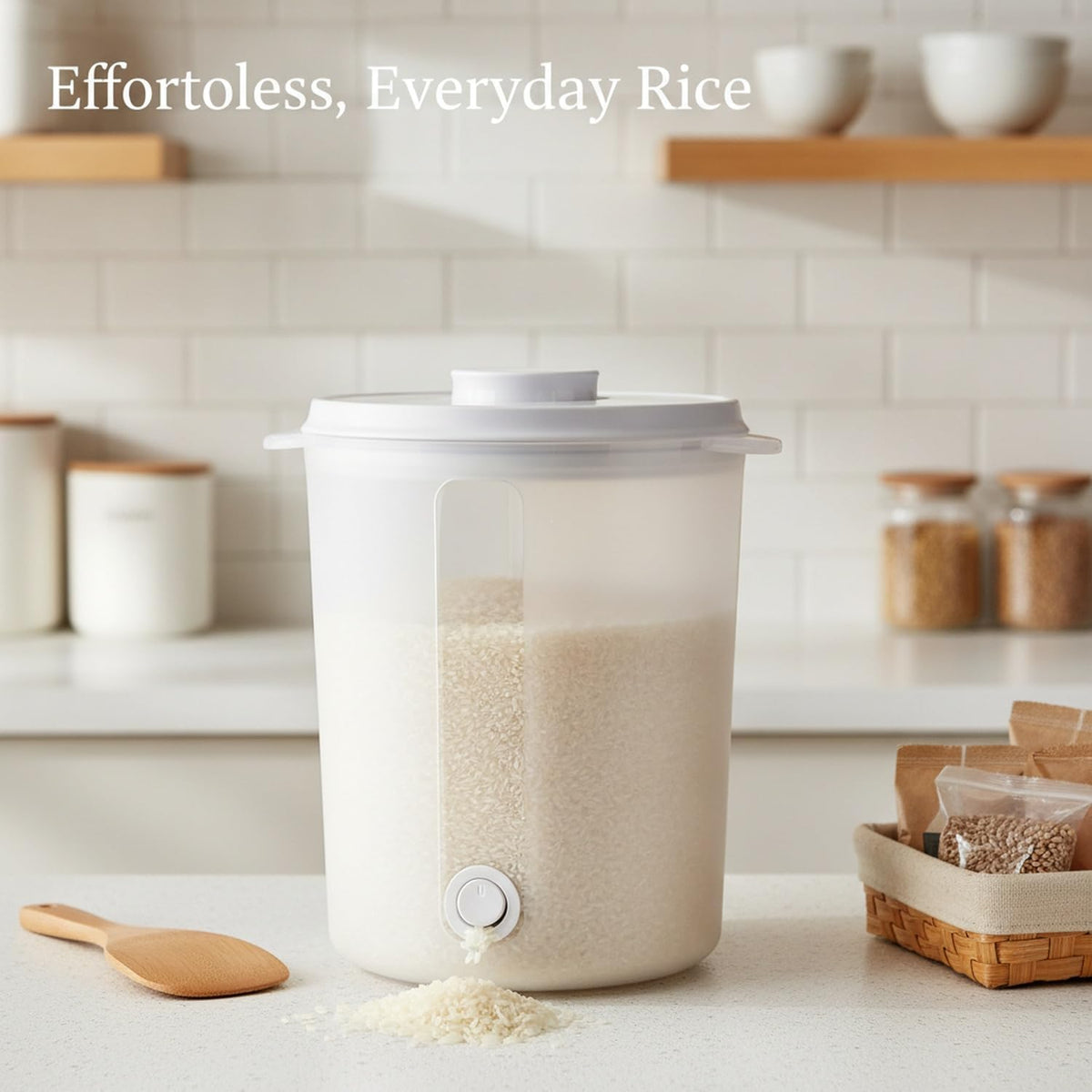 Rice Dispenser Container, 1 PC