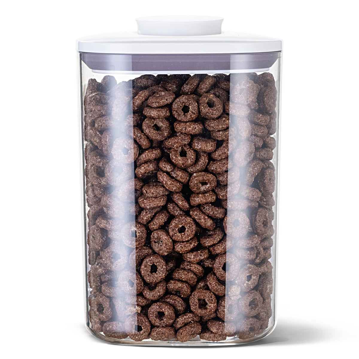 3 Lbs Rice Dispenser Storage Container Bin Food Cereal Container Household for Kitchen Pantry Organization (D1005),4.2Qt-Flip-Top