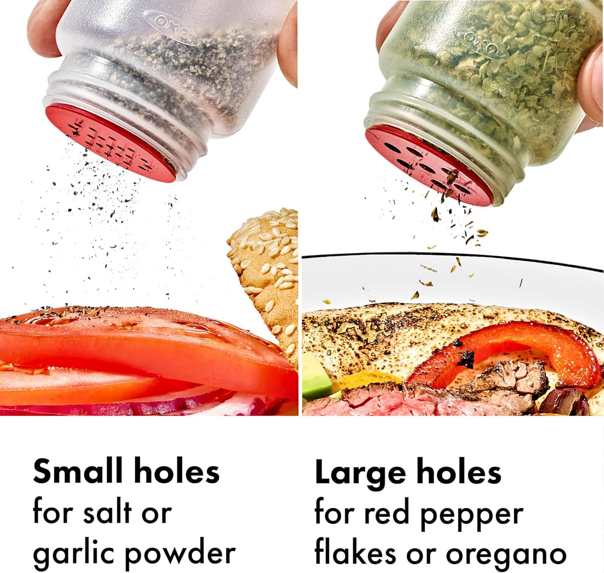 OXO Outdoor 4-Piece Spice Shaker Set