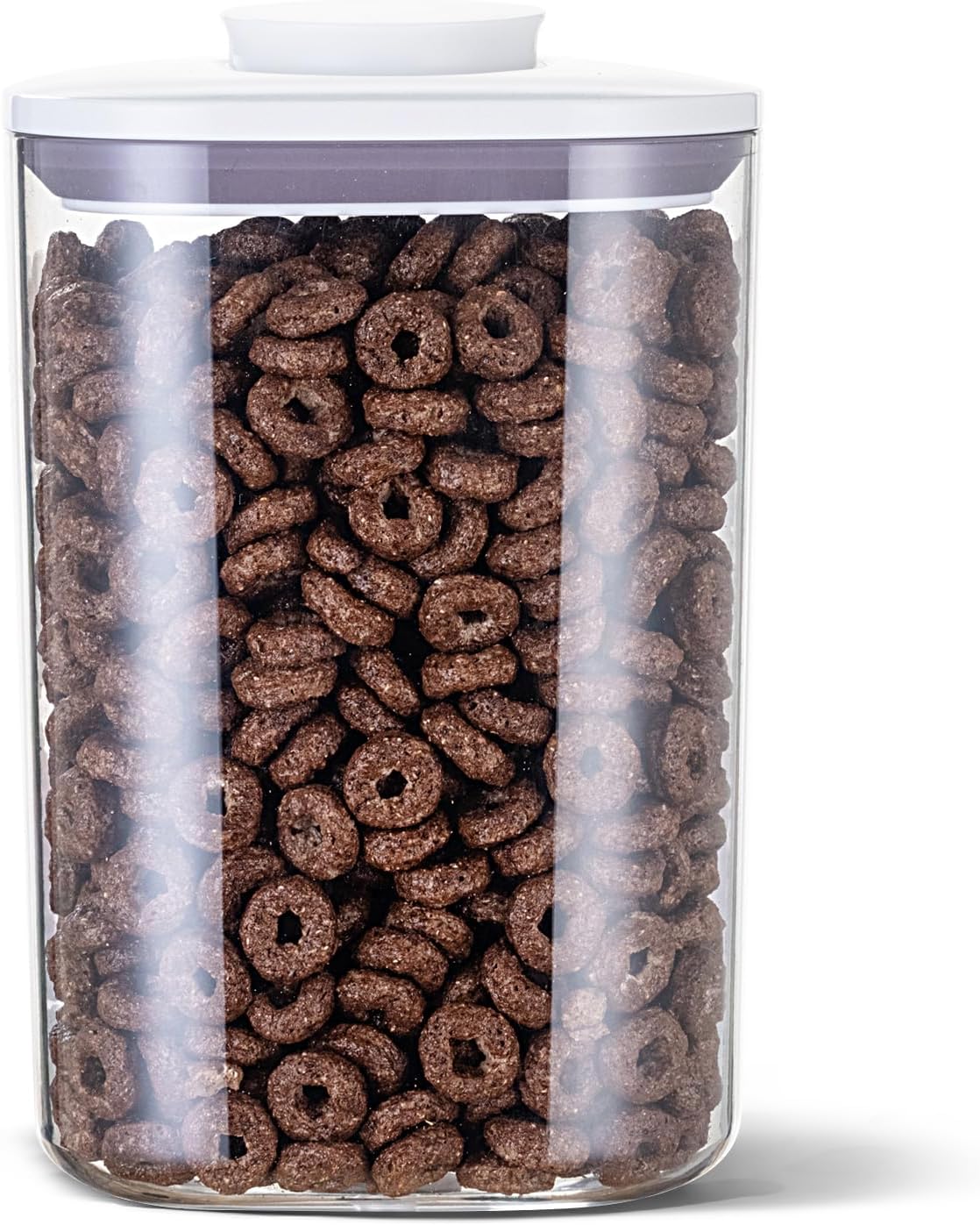 3 Lbs Rice Dispenser Storage Container Bin Food Cereal Container Household for Kitchen Pantry Organization (D1005)，4.2Qt-Flip-Top