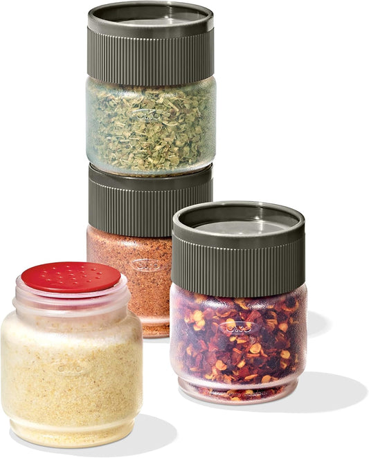 OXO Outdoor 4-Piece Spice Shaker Set